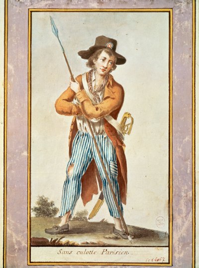 Ein Pariser Sansculotte von French School