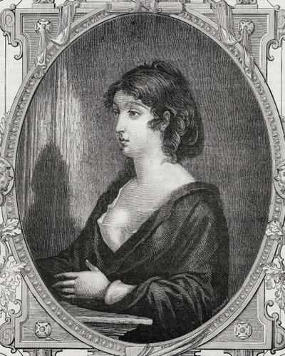 Aimee Cecile Renault (1774-94) graviert von Pannemaker nach Rambert, aus 