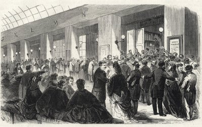 Banque - Société Générale - Ausgabe von fünf und zwei Francs - 1871 von French School