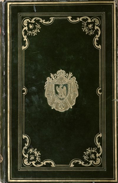 Buchbindung mit dem Wappen von Napoleon Bonaparte (1769-1821) von French School