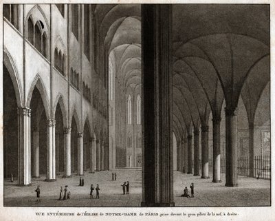 Kathedrale Notre Dame de Paris von French School