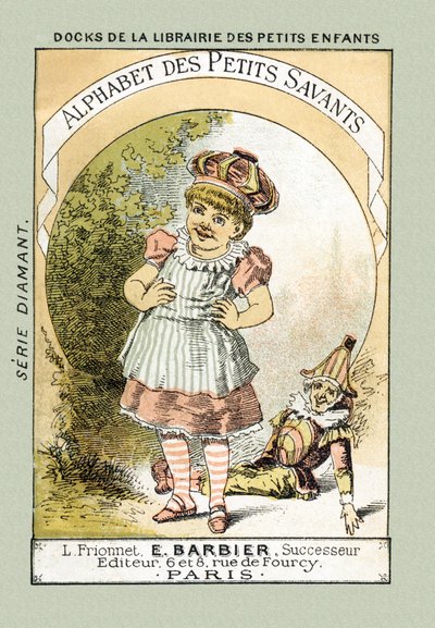 Cover - Wenn wir wie das Baby des Titels lachen, sagen wir A A A A A A A A A - im „Alphabet des petits savants“, späte 19. Jahrhundert von French School