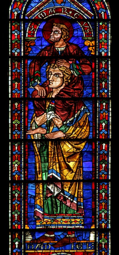 Daniel mit St. Markus auf seinen Schultern von French School