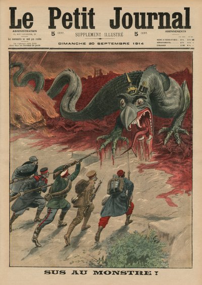 Tod dem Monster, Titelillustration aus 