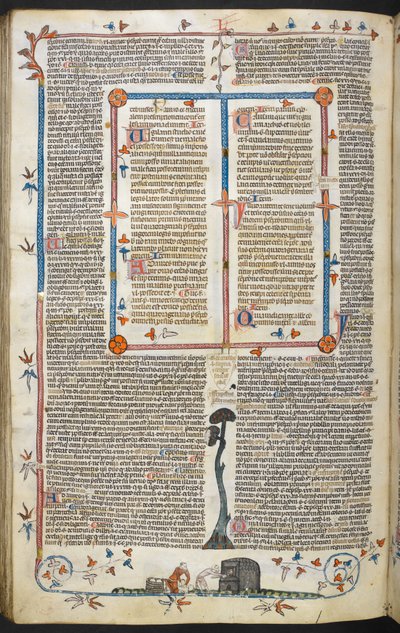 Dekretalen von Gregor IX. mit Glosse von Bernhard von Parma (die 