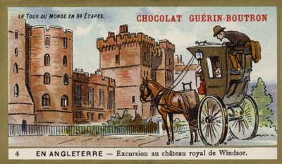 Ausflug zum königlichen Schloss Windsor, England von French School