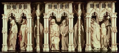 Figuren von Mönchen aus dem Grab von Philipp dem Kühnen, Herzog von Burgund (1342-1404) von French School