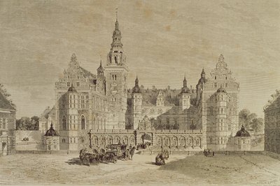 Schloss Frederiksborg, Hillerød, Dänemark, 1850er Jahre, aus `Le Tour du Monde, veröffentlicht in Paris, 1860er Jahre von French School