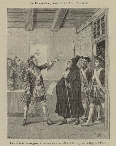 Freimaurerei im 18. Jahrhundert: Der Duc d