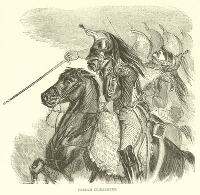 Französische Kürassiere (Stich) von French School
