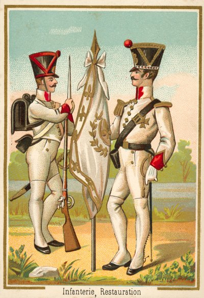 Französische Infanterie der Restauration von French School