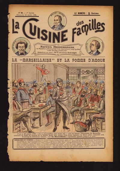 Frische Tomaten und das Singen der Marseillaise, Französische Revolution von French School