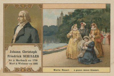 Friedrich Schiller, deutscher Dichter, Dramatiker und Historiker von French School