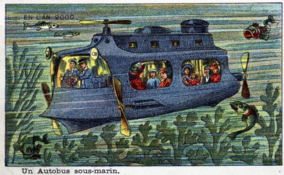 Futuredays: Eine Vision des 19. Jahrhunderts vom Jahr 2000 Serie: Ein Unterwasserbus von French School