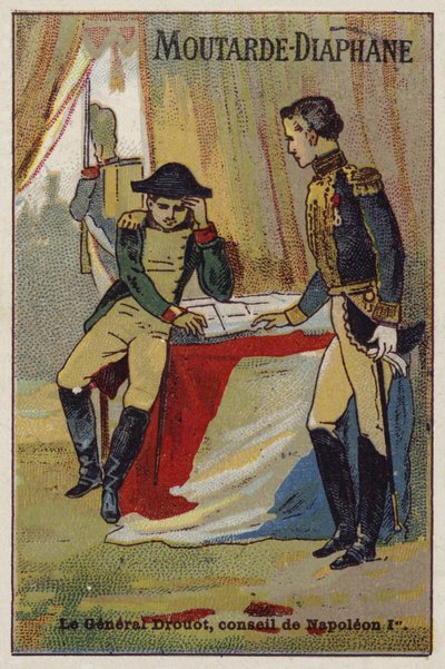General Drouot berät Napoleon von French School