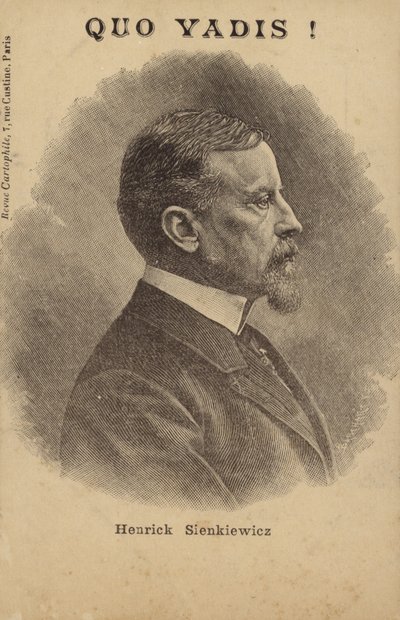 Henryk Sienkiewicz (1846-1916), polnischer Journalist und Schriftsteller von French School