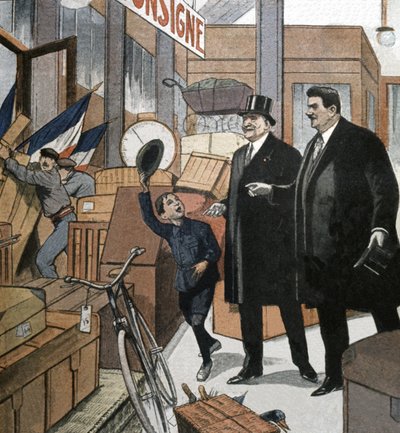 Herriot und Millerand von French School