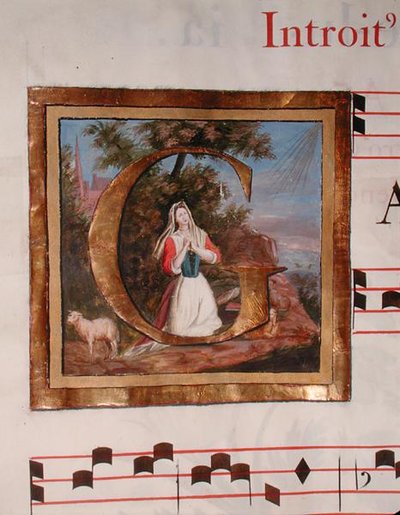 Historisierte Initiale 