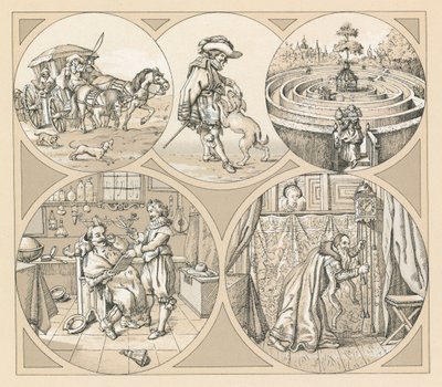 Holland Kostüm des XVII. Jahrhunderts von French School