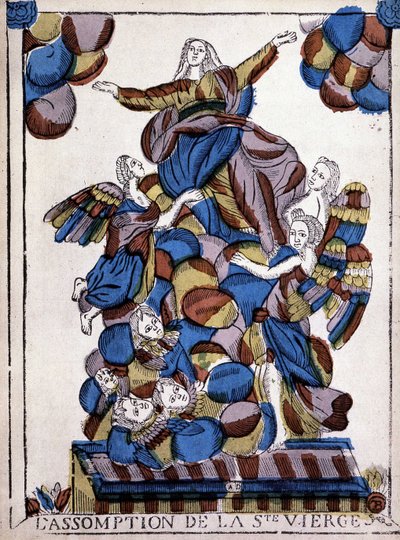 Bild von Epinal: Himmelfahrt der Jungfrau, ca. 1820, „L