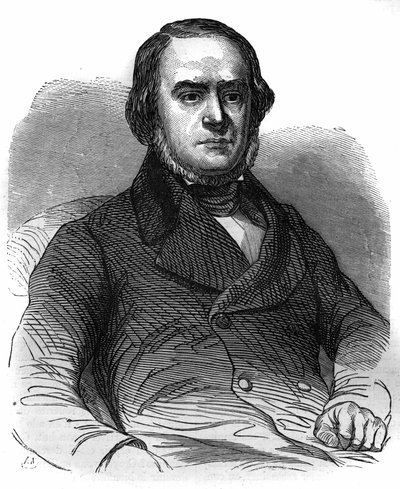 Italienische Nationalbewegung: Daniele Manin (1804-1857) proklamiert die Republik Venedig (1848). Gravur in „Geschichte der Päpste-Könige-Königinnen-und-Kaiser durch die Jahrhunderte“ von Maurice Lachatre von French School