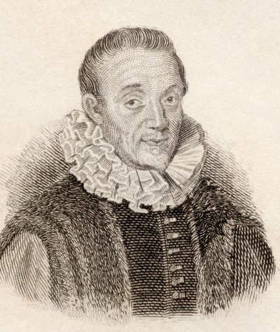 Jacques Auguste de Thou alias Thuanus, französischer Historiker, aus Crabbes Historical Dictionary, veröffentlicht 1825 von French School