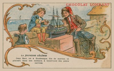 Jean Bart, Marinekommandant und Freibeuter des späten 17. Jahrhunderts, als Junge von French School