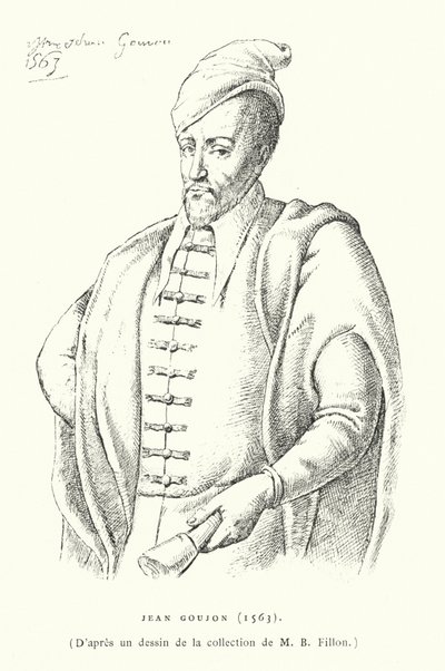 Jean Goujon, französischer Renaissance-Bildhauer und Architekt von French School
