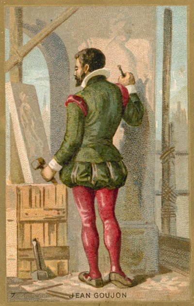 Jean Goujon, französischer Bildhauer und Architekt von French School
