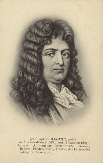 Jean Racine (1639-1699), französischer Dramatiker von French School
