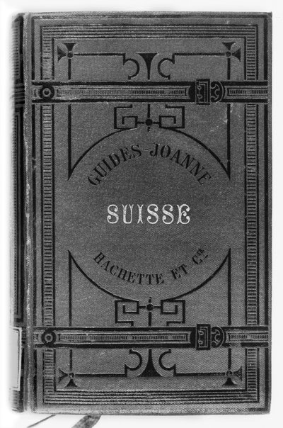 Joanne-Führer der Schweiz, veröffentlicht Hachette, Paris, 1887 von French School