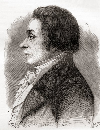 Joseph Lakanal, aus Les Merveilles de la Science, veröffentlicht um 1870 (Gravur) von French School