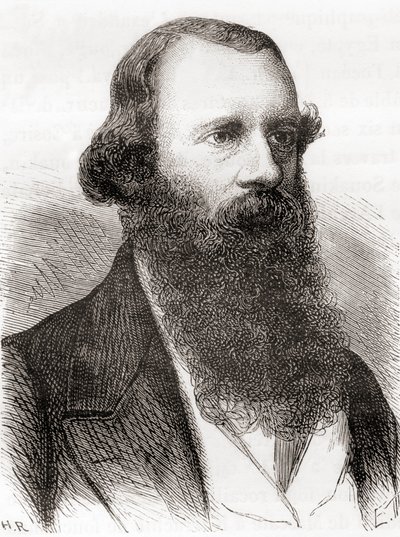 Josiah Latimer Clark, aus Les Merveilles de la Science, veröffentlicht um 1870 (Gravur) von French School