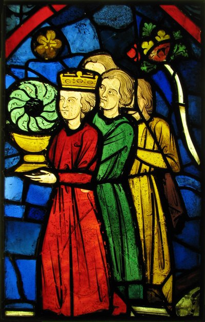 König Ludwig IX. trägt die Dornenkrone, ca. 1245-48 von French School
