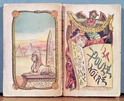 La Poule Noire, Werk der Wahrsagerei und Magie, besonders auf dem Land zwischen 1820 und 1880 verwendet von French School
