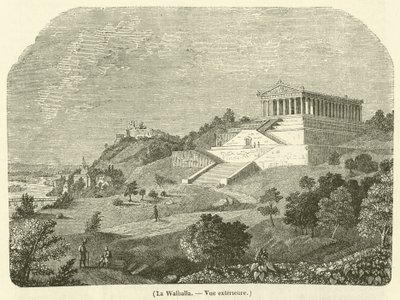Die Walhalla, Außenansicht von French School