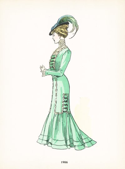 Damenmode, 1906 von French School