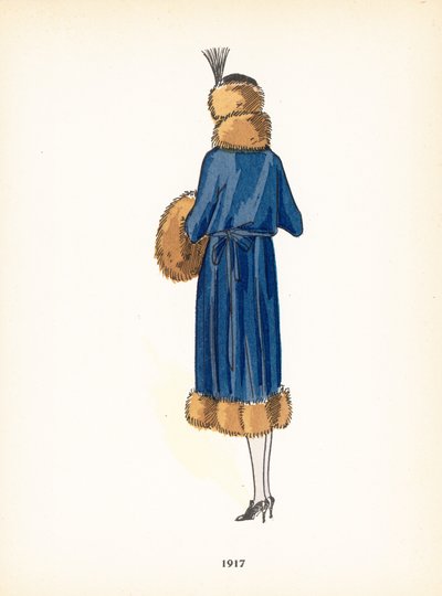 Damenmode, 1917 von French School