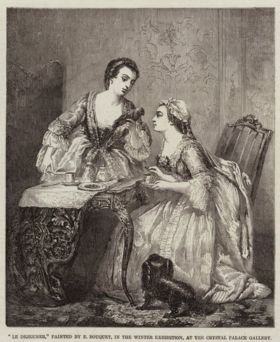 Das Frühstück (Stich) von French School