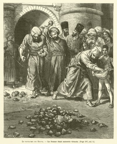 Le Royaume De Khiva (Stich) von French School
