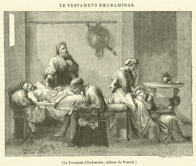 Das Testament von Eudamidas von French School