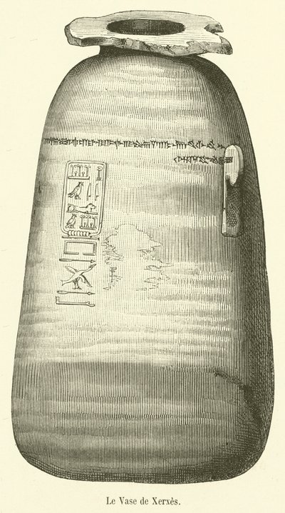 Die Vase von Xerxes von French School