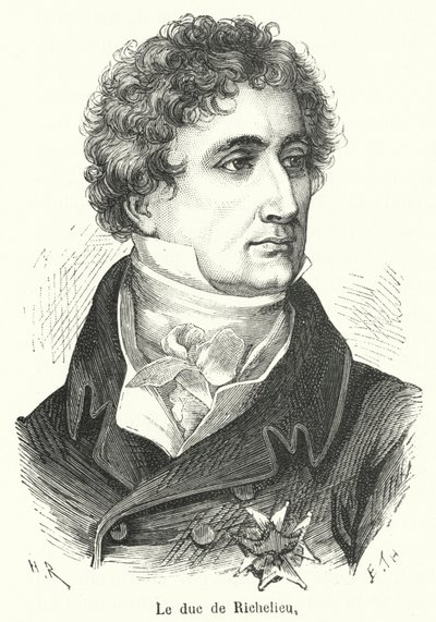 Der Herzog von Richelieu von French School