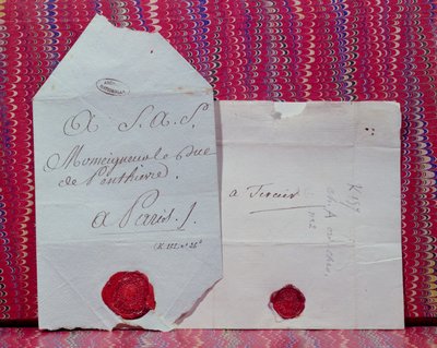 Lettres de cachet (Königliche Befehle zur Verbannung oder Inhaftierung) von French School