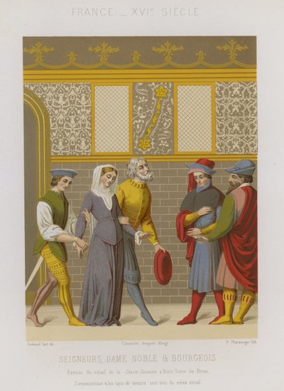 Herren, Edelfrau und Bürger von French School