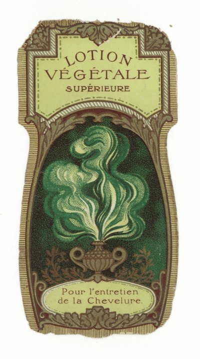 Lotion Vegetale Superieure Etikett von French School