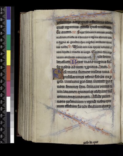 Matutin, aus dem Psalter und Stundenbuch der Isabella von Frankreich, Paris, um 1265-70 von French School