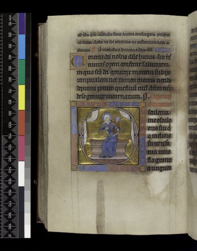 Hohelied, aus dem Psalter und Stundenbuch von Isabella von Frankreich, Paris, ca. 1265-70 von French School