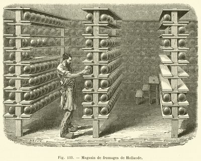 Käseladen in Holland von French School