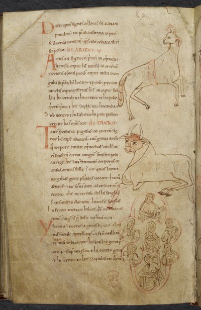 Sammlung von Werken über Computus und Astronomie, Royal MS 13 A XI von French School